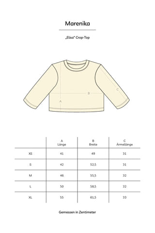 ELISA Crop Top – Organic Cotton | Beige | Opaque &amp; Elegant