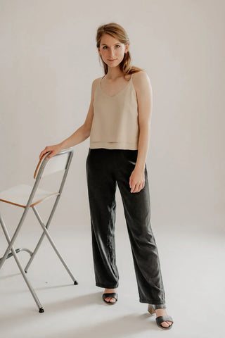 Top EMMA – Tencel | Beige | Elegant &amp; sustainable