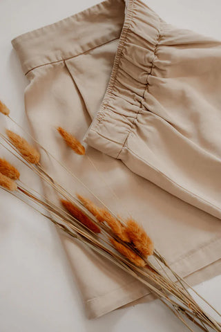 Shorts LIA – Tencel | Beige | Elegant & nachhaltig