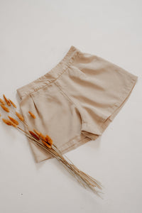 Shorts LIA – Tencel | Beige | Elegant & nachhaltig — Ansicht 5