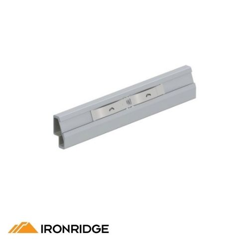 IronRidge XR100 BOSS Aluminum Bonded Splice Mounting Rail — Prosper58