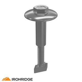 IronRidge UFO Universal Grounding Module Clamp Clear Qty 1