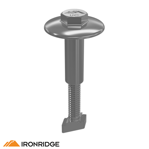 IronRidge UFO Universal Grounding Module Clamp Clear Qty 1 — Prosper58