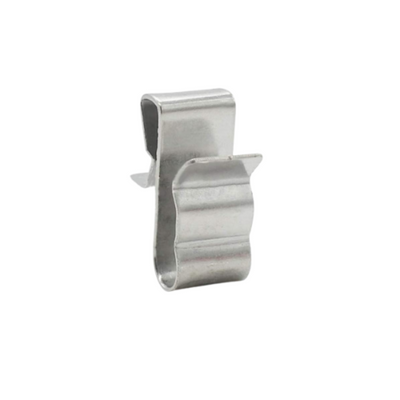 Durable Stainless Steel Double PV Wire Clips (100-Pack)