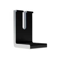 IronRidge L-Foot Slotted Black Qty 1 — Ansicht 1