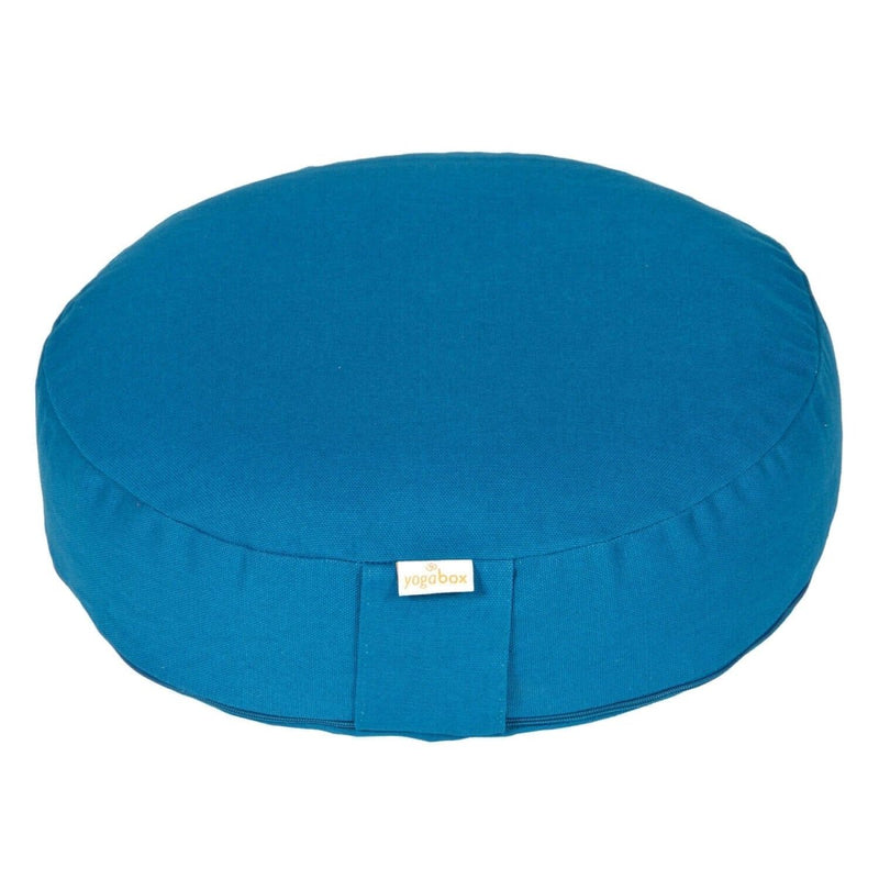 Meditationskissen BASIC extra FLACH – Baumwolle, verstellbar 8–12 cm — Ansicht 3