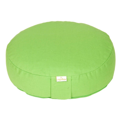 Meditationskissen BASIC extra FLACH – Baumwolle, verstellbar 8–12 cm