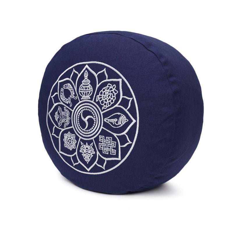 Meditationskissen Glückssitz® – 8 Glückverheißende Symbole, Buchweizen — Ansicht 9