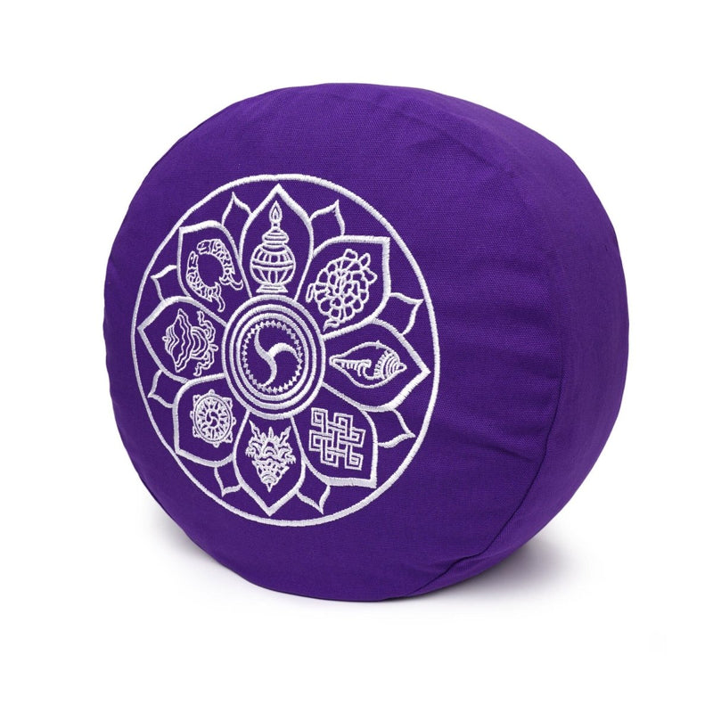 Meditationskissen Glückssitz® – 8 Glückverheißende Symbole, Buchweizen — Ansicht 8