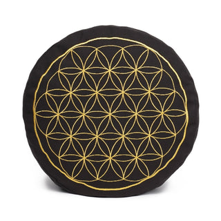 Meditationskissen Glückssitz® Blume des Lebens