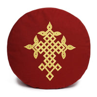 Meditationskissen Glückssitz® keltische Knoten – Buchweizenschalen, 33 cm — Ansicht 5