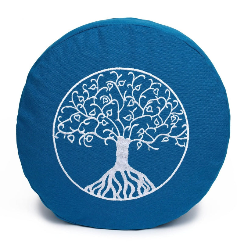 Meditationskissen Glückssitz® Lebensbaum – Baumwolle & Buchweizenschalen — Ansicht 9