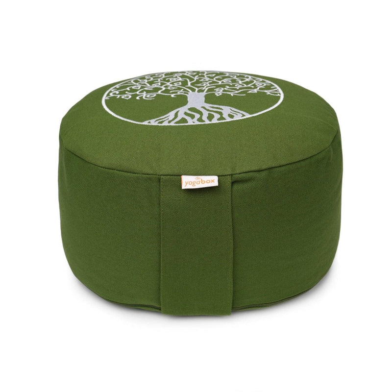 Meditationskissen Glückssitz® Lebensbaum – Baumwolle & Buchweizenschalen — Ansicht 3