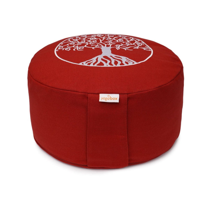 Meditationskissen Glückssitz® Lebensbaum – Baumwolle & Buchweizenschalen — Ansicht 5