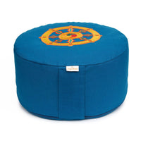 Meditationskissen Glückssitz® Rondo Dharmarad – Buchweizenschalen, 33 cm — Ansicht 1