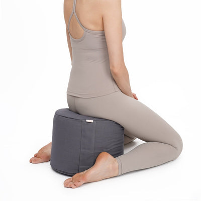 Meditationskissen Rondo Big BASIC – Buchweizenschalen, 35 cm
