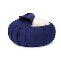 Meditationskissen Zafu BASIC mit ZIP – Buchweizenschalen, 31 cm — Ansicht 40