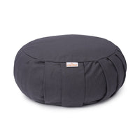 Meditationskissen Zafu BASIC mit ZIP – Buchweizenschalen, 31 cm — Ansicht 9