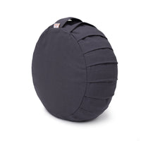 Meditationskissen Zafu BASIC mit ZIP – Buchweizenschalen, 31 cm — Ansicht 14