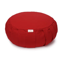 Meditationskissen Zafu BASIC mit ZIP – Buchweizenschalen, 31 cm — Ansicht 4