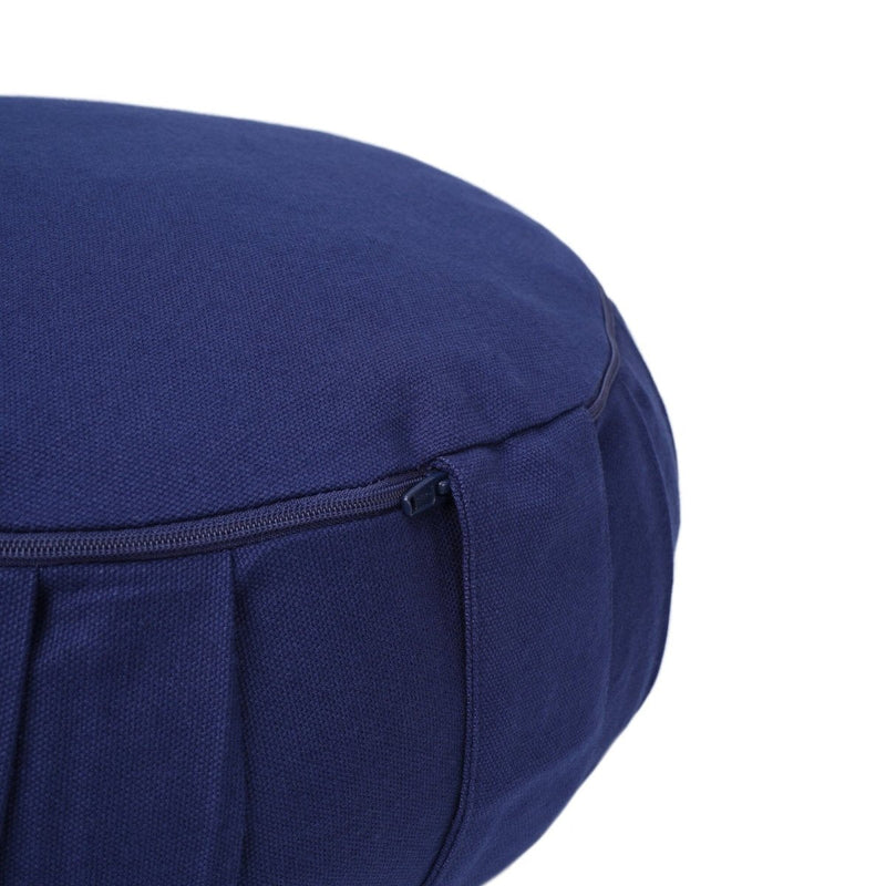 Meditationskissen Zafu BASIC mit ZIP – Buchweizenschalen, 31 cm — Ansicht 28