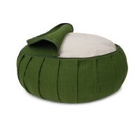 Meditationskissen Zafu BASIC mit ZIP – Buchweizenschalen, 31 cm — Ansicht 45