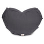 Meditationskissen Zafu ZEN Halbmond BASIC mit ZIP – Buchweizenschalen, 100% Baumwolle