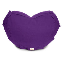 Meditationskissen Zafu ZEN Halbmond BASIC mit ZIP – Buchweizenschalen, 100% Baumwolle — Ansicht 4