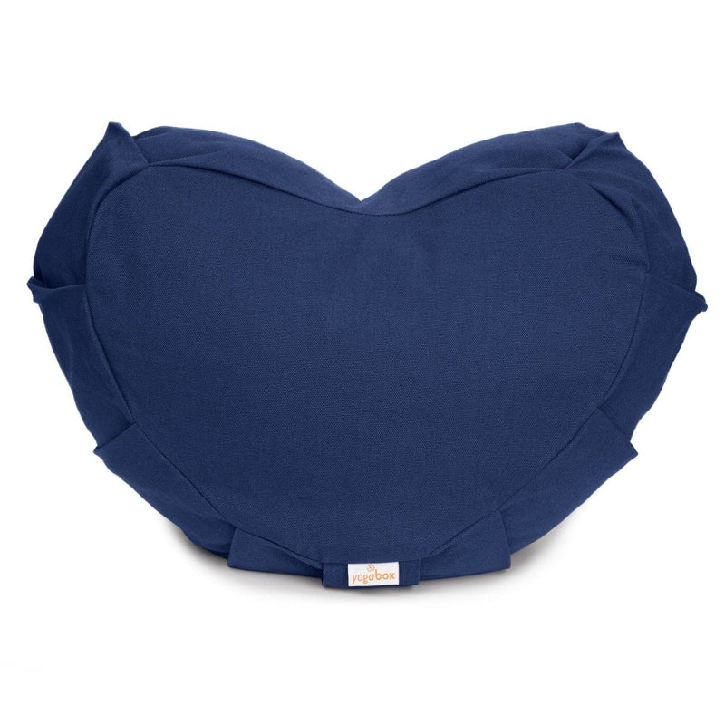 Meditationskissen Zafu ZEN Halbmond BASIC mit ZIP – Buchweizenschalen, 100% Baumwolle — Ansicht 5
