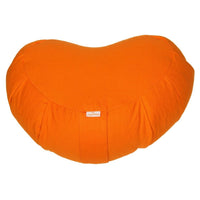 Meditationskissen Zafu ZEN Halbmond BASIC mit ZIP – Buchweizenschalen, 100% Baumwolle — Ansicht 14