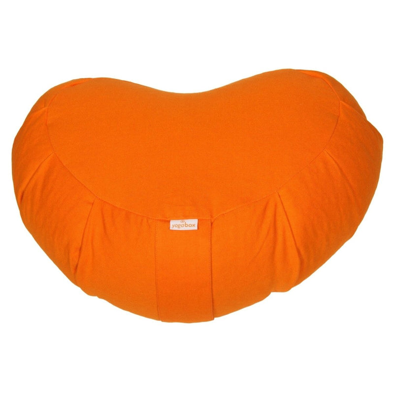 Meditationskissen Zafu ZEN Halbmond BASIC mit ZIP – Buchweizenschalen, 100% Baumwolle — Ansicht 14