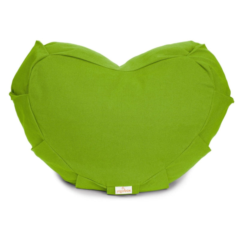 Meditationskissen Zafu ZEN Halbmond BASIC mit ZIP – Buchweizenschalen, 100% Baumwolle — Ansicht 3