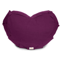Meditationskissen Zafu ZEN Halbmond BASIC mit ZIP – Buchweizenschalen, 100% Baumwolle — Ansicht 1