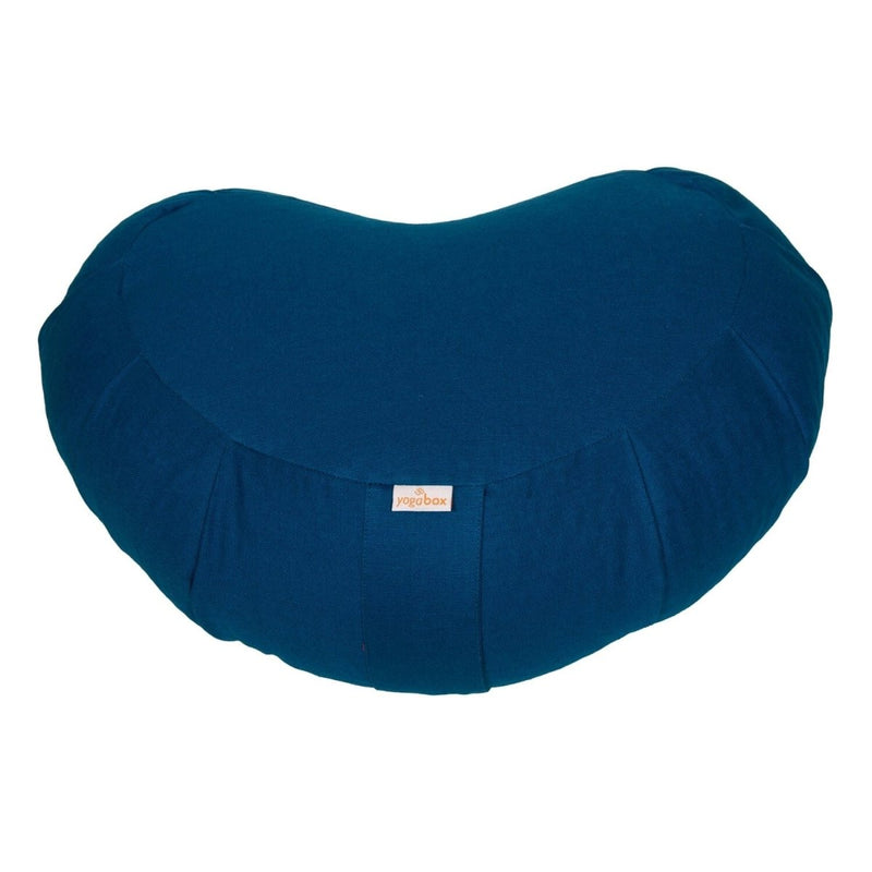 Meditationskissen Zafu ZEN Halbmond BASIC mit ZIP – Buchweizenschalen, 100% Baumwolle — Ansicht 17