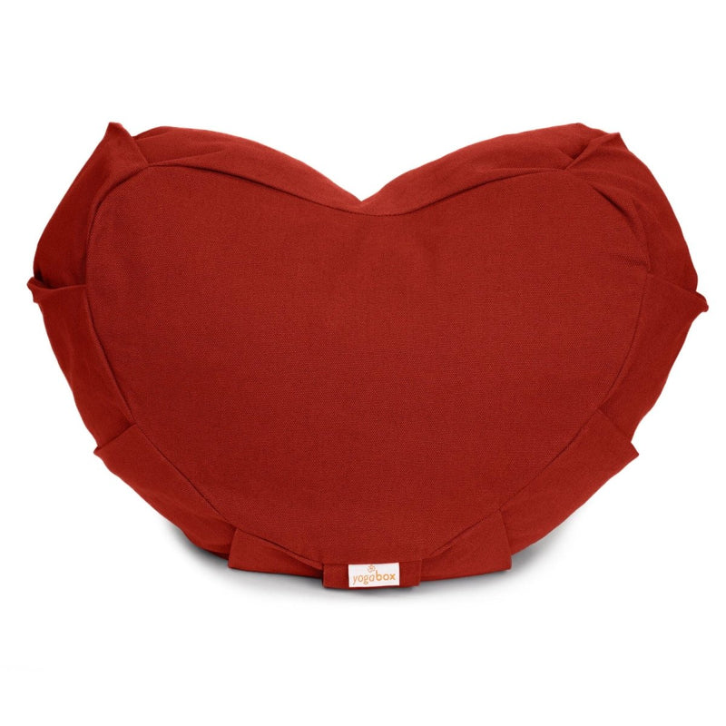 Meditationskissen Zafu ZEN Halbmond BASIC mit ZIP – Buchweizenschalen, 100% Baumwolle — Ansicht 7