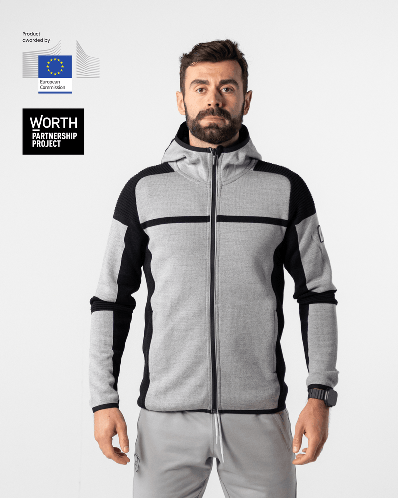 MerinoTech Vest Grey | TouchLink® Technology | Mulesing-free Merino wool — portance
