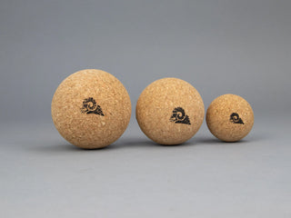 Faszienset I aus Kork I Made in Portugal I inklusive Tragetasche und Ball Set - Youro