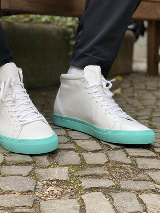 kūlson Sneaker "Ocean" | Dark blue cowhide | Recycled sole | Handmade in Portugal