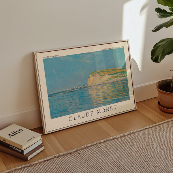 Monet Ebbe Pourville – Fine Art Poster Impressionismus | Patroa Studio