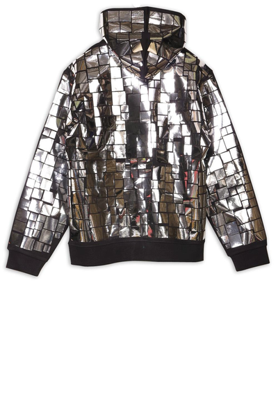 Starstyling Mosaic Allover Hoody – Unisex Metallic Mosaic Handmade