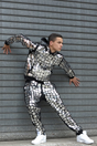 Starstyling Mosaic Allover Joggers Unisex Metallic - Handmade
