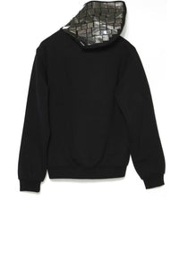 Mosaic Hoody – Unisex Sweatshirt with Mosaic Hood & Kangaroo Pocket — Ansicht 8