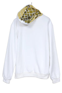 Mosaic Zip Hoody Unisex – Mosaic Hood with Front Zipper — Ansicht 1