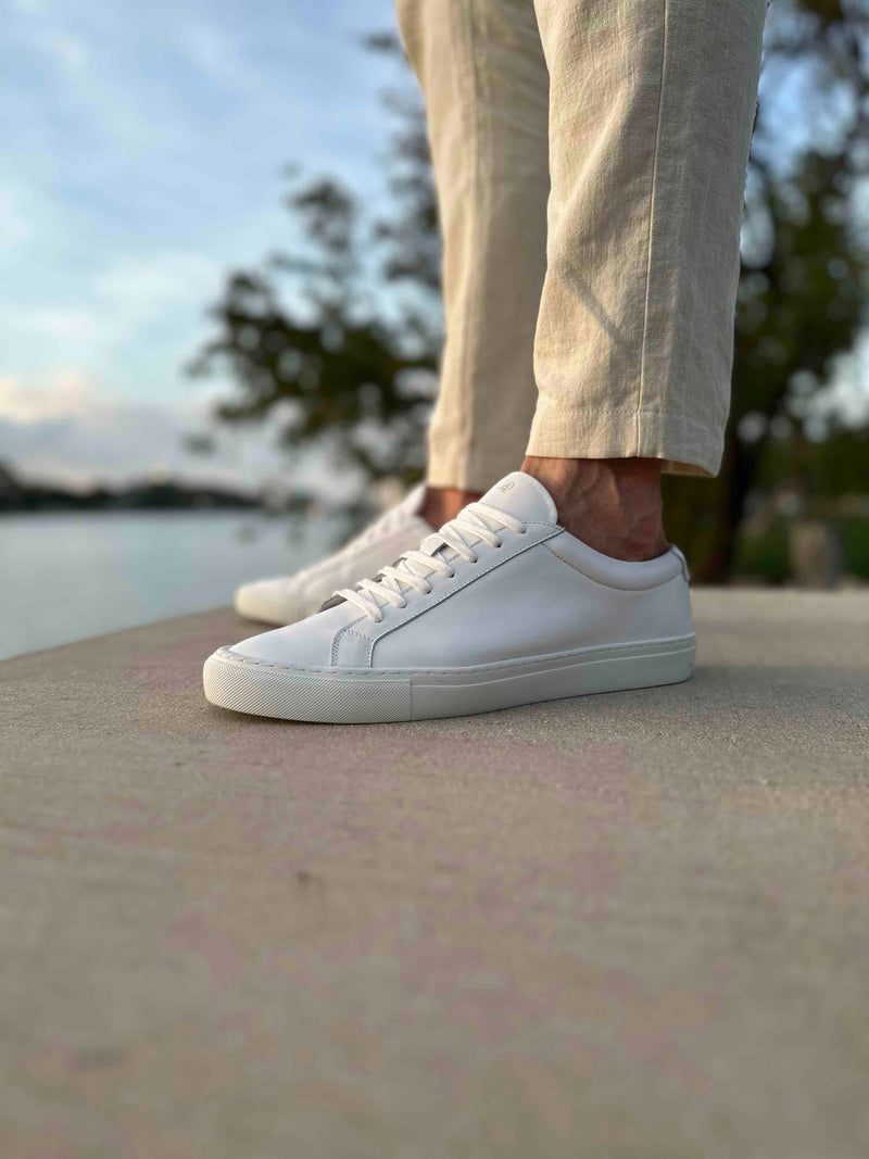 kūlson Sneaker One Weiß – Handgefertigt Portugal, Unisex EU 38–46 — Ansicht 7
