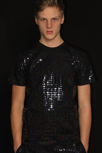 Starstyling Foilover T-Shirt - Unisex Allover Foil with Negative Pills — Ansicht 1