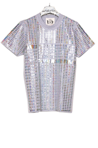 Starstyling Foilover T-Shirt - Unisex Allover Foil with Negative Pills — Ansicht 3