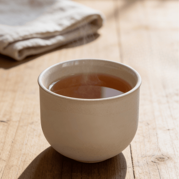 Ocha Teetasse Beige handgefertigt Keramik 325 ml
