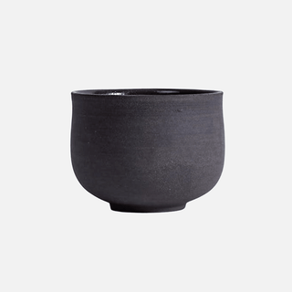 Ocha Teetasse – Grau-Schwarz | Handgefertigt | Keramik