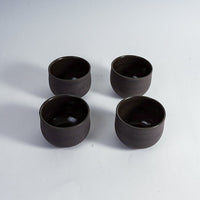 Ocha Teetasse Grau-Schwarz handgefertigt Keramik 325ml — Ansicht 4