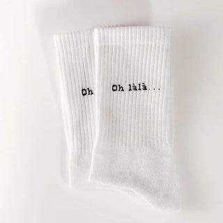 oh làlà… Statement Socken – Bio-Baumwolle | EU-Produktion | Mit Stil & Botschaft